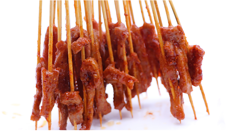 怡忆源风味羊肉串网红小鲜肉手把串中街肉串油炸串涮串烤串300串