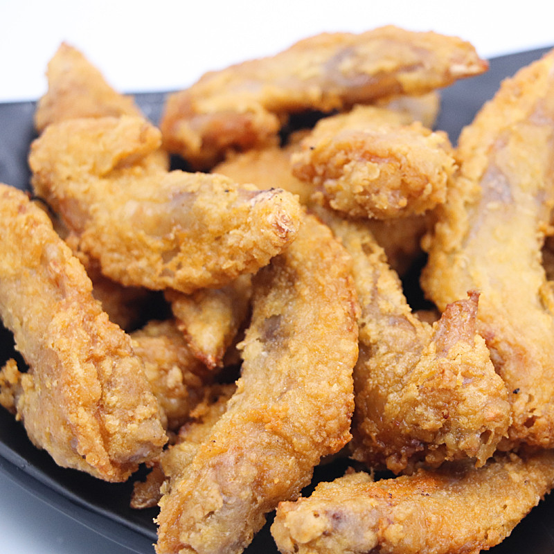 合之源台港香辣鸡翅尖裹粉半成品鸡翅蒜香微辣烧烤油炸1000克一包