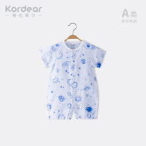 kordear baby cotton congestion clothes summer thin short sleeve haydress baby summer dress air conditioner dress bottom pajamas