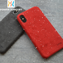 Power Support Japan Air Jacket Apple iPhone Xs fur suede case case case