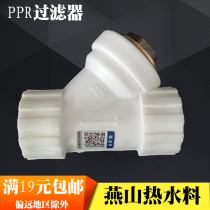 PPR filter Hot melt filter Plastic pipe filter 202532 four points six points one inch
