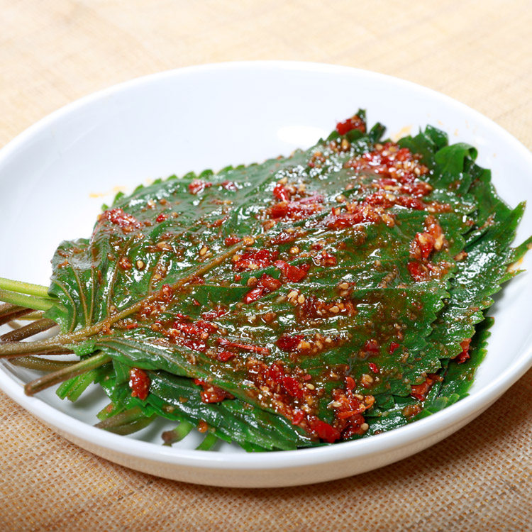 韩国泡菜延边特产朝鲜族苏子叶泡菜类香辣咸菜芝麻叶东北特产包邮
