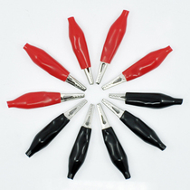 High quality alligator clip sheath clip Power wire clip Test wire entrained with insulation sleeve Large medium and small