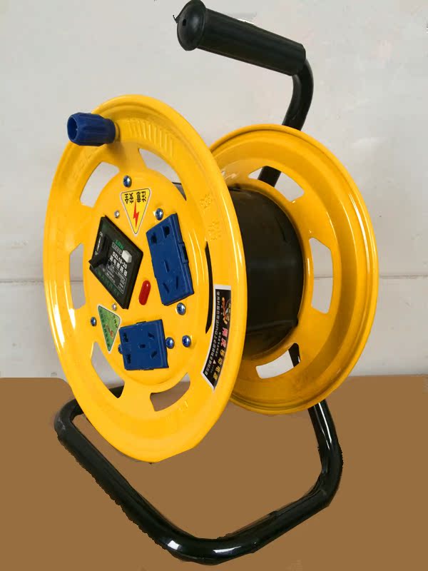 纯铜2芯牛筋软护套rvv1.5 2.5 4 平方绕线盘线滚线轱辘电线电缆