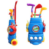 Golf toys Childrens golf toys Educational childrens sports toys Parent-child outdoor toys Park sports
