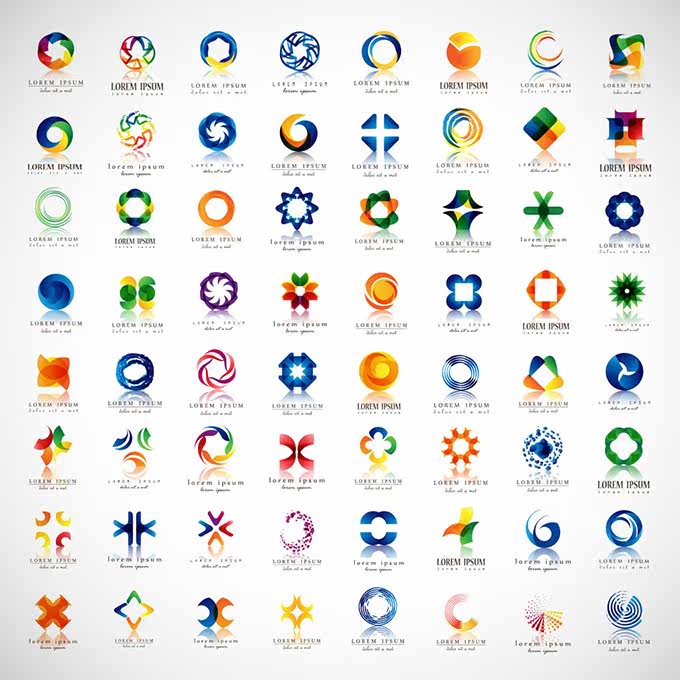 精选logo几百款logo设计素材模板 矢量源文件标志图标元素灵感