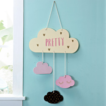 Childrens room decorations wall clouds pendant Wall home decoration wall wall hanging creative room bedroom wall decoration