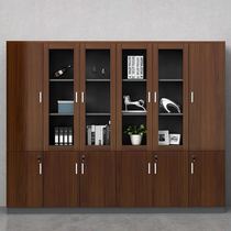File cabinet decoration cabinet desk with bookcase office filing cabinet storage High cabinet boss room bookcase