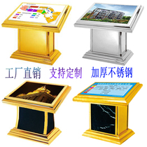 Hall floor guide signs mall lobby stainless steel index floor plan floor-to-ceiling light box customization