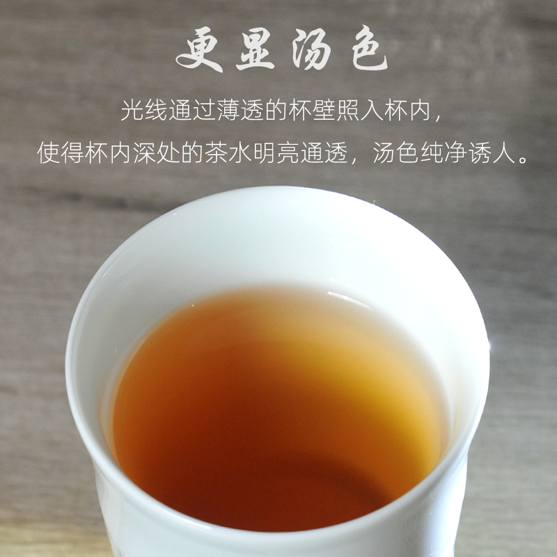 Jingdezhen ceramic cups celadon water contracted cup bamboo household sample tea cup cup white porcelain office only