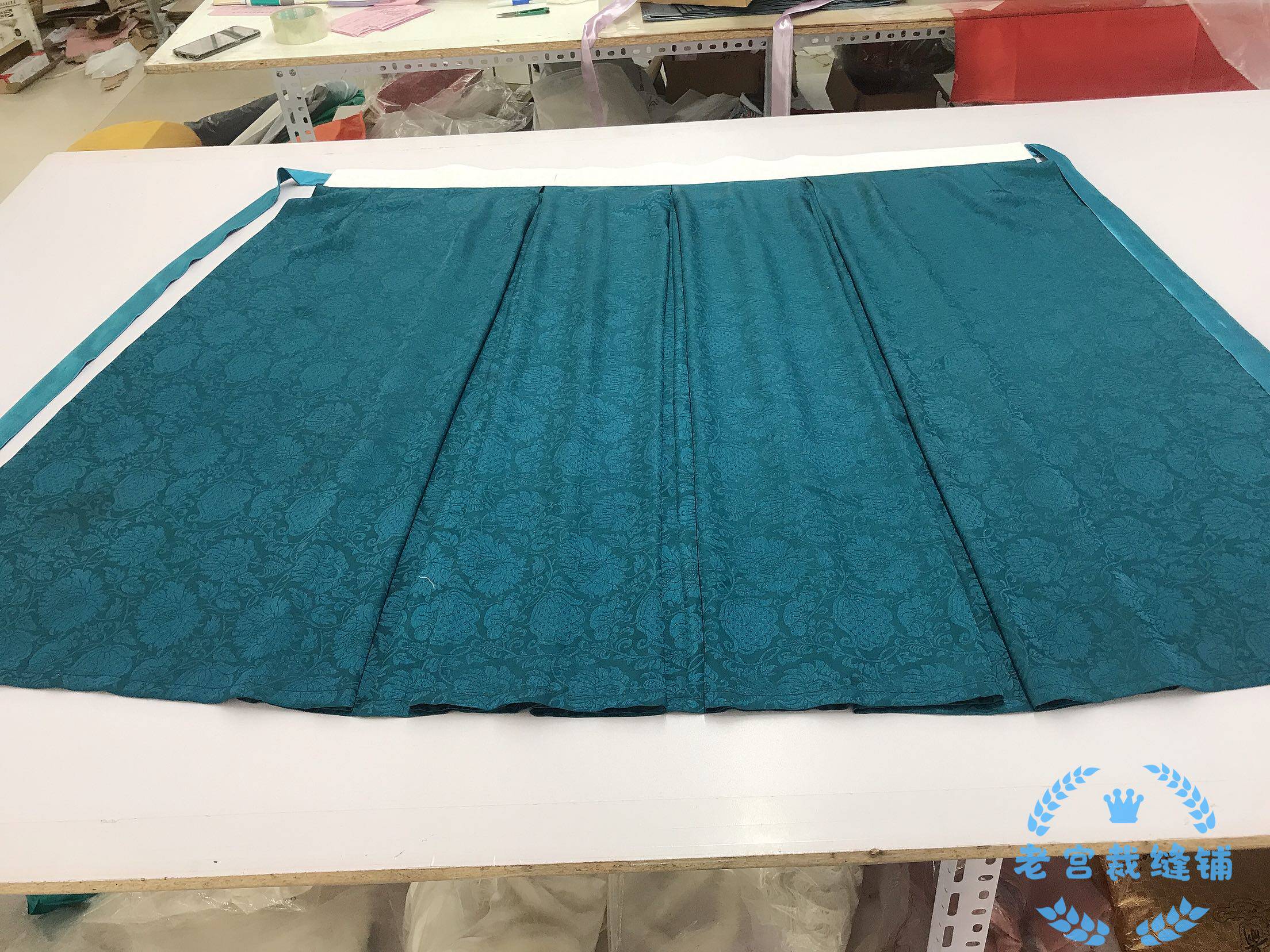 三涧裙 三涧四破裙 三涧裙来料定制 四破三涧裙来料 宋制汉服来料