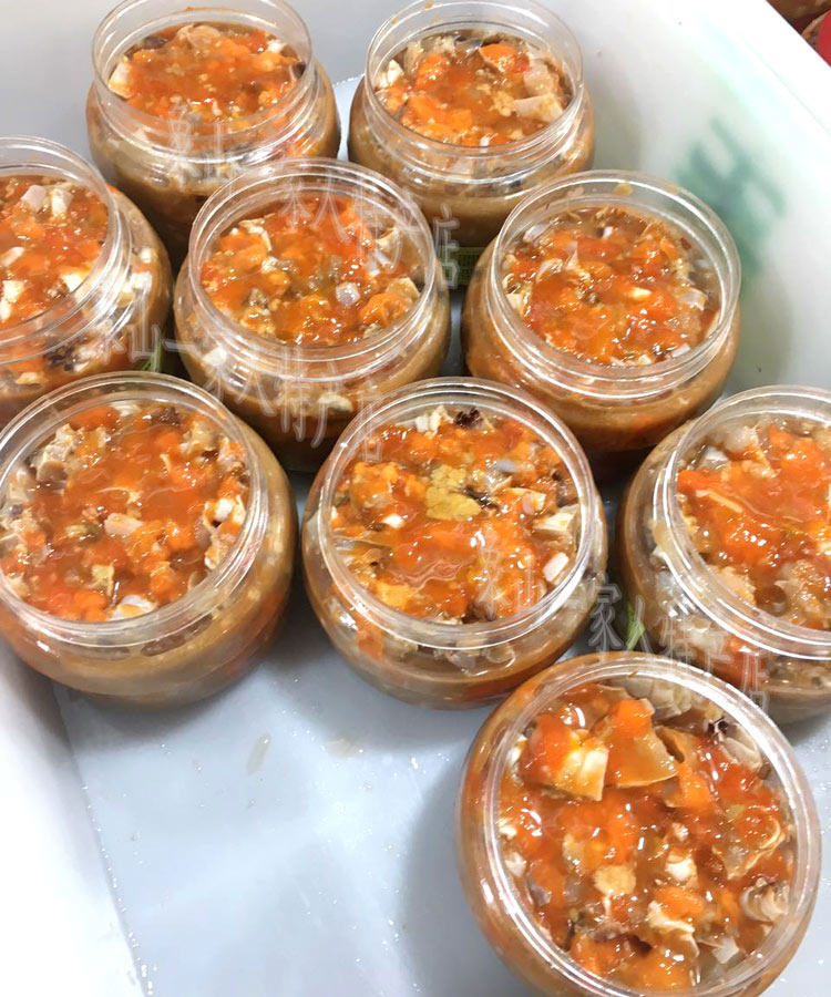 顺丰包邮限区宁波象山土豪红膏蟹糊15斤野生梭子蟹螃蟹腌制酱蟹