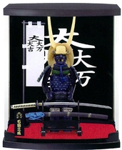 Spot Japan limited MSJ Warring States military general armor armor armor with foot human-shaped pendulum Ishida Sancheng A