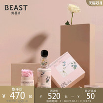 Thebeast Beast Pepe Flower Tube Perfume Gift Box Eternal Flower Rose Wedding Birthday Gift