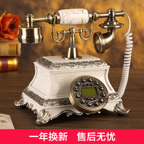 Yueqi antique European telephone Fashion creative pastoral vintage fixed-line landline Home office telephone