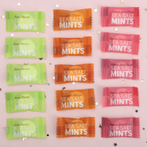 Net Red Sea salt fruit sugar-free mint candy breath fresh cool kissing mixed bulk snack gift bag