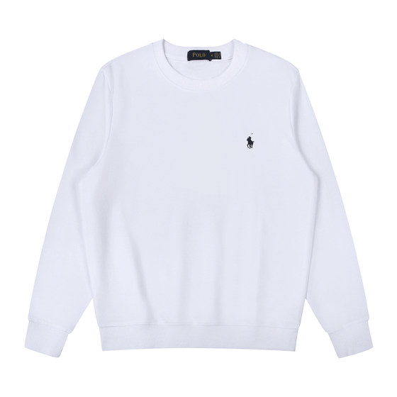 Spring and Autumn Embroidery Small Mark Long Sleeve T-shirt Men's Terry Trolley Round Neck Sweater Pure Cotton Sports and Casual Base Shirt
Spring and Autumn Embroidery Small Mark Long Sleeve T-shirt Men's Terry Trolley Round Neck Sweater Pure Cotton Sports and Casual Base Shirt