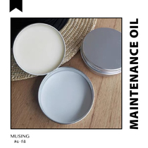 Muting hand made) private custom leather maintenance oil