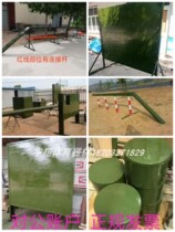 Army 400m steeplechase equipment Fire physical fitness development training equipment Plank bridge pile network High wall ladder