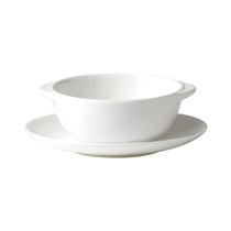 fieldnotes)(UK) Wedgwood Hotelware commercial pure white series-soup bowls and trays