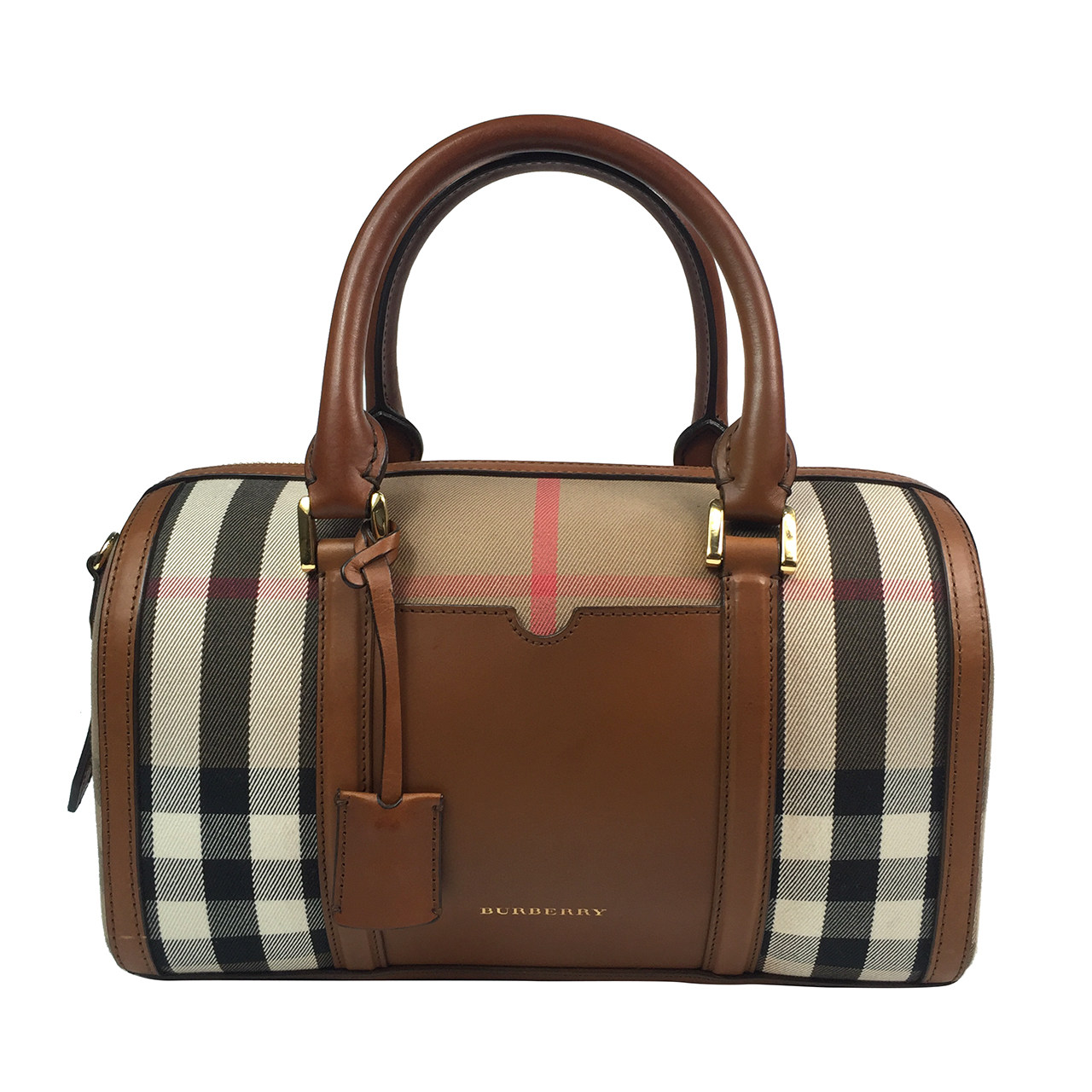 5新]巴宝莉burberry女士帆布配皮单肩手提包_包袋_奢侈品商城_奢侈品