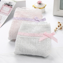 Korean Version Pure Cotton Physiological Pants Menstrual Underwear Anti Side Leakage Safe Night Use Lengthened Waterproof Cloth Mid Low Waist Underpants Woman