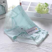 High end luxurious comfort intimacy Modale pure color womens underwear soft and delicate lace slim fit triangle week pants