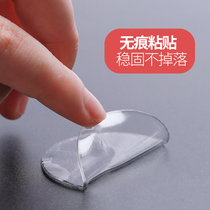 Transparent no-mark adhesive sticker car pendulum with acrylic double-sided adhesive with powerful adhesive small round sticking with tear-free high temperature resistant glue