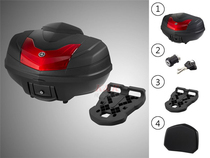 Yamaha original 50L trunk tailbox backrest MT-09 TMAX530 MT-07 XMAX