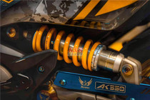 Taiwan Bapengte Guangyang AK550 forged titanium alloy rear shock absorber fixing screw