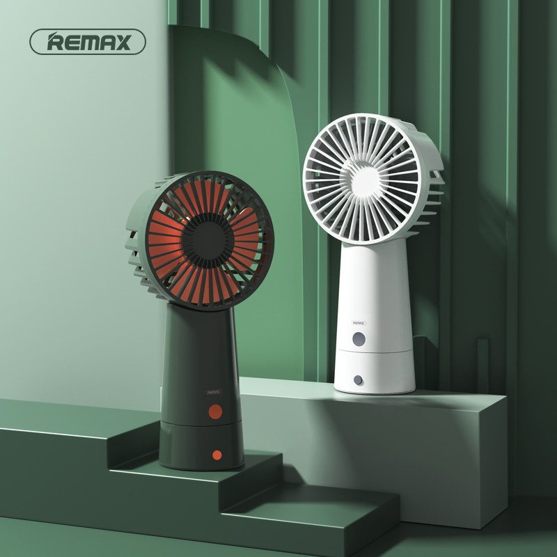 remax创意自动摇头小风扇静音