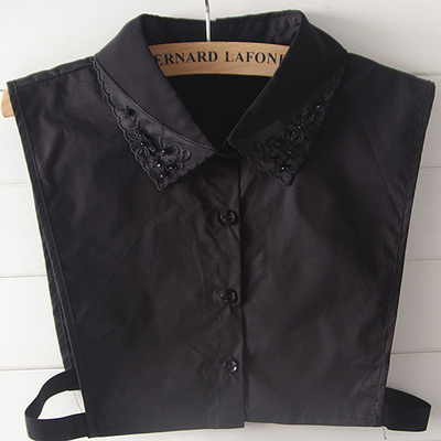 毛衣装饰韩版假领子女百搭衬衫假领衬衣领子纯