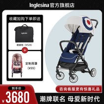 Inglina vespa baby stroller Ultra-lightweight folding simple newborn baby stroller umbrella car can sit and lie down