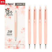 Morning light cherry blossom season limited press gel pen three times density 0 5mm pen core black female students sign water pen