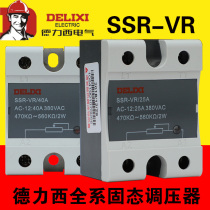 Delixi SSR-VR Solid State Voltage Regulator Relay 10 25 40 60 80 100 120 A VA SSRVR