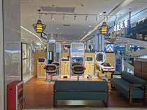 Quick cut hairdressing salon equipment Barber mirror cabinet suction machine cash register self-service ticket vending machine cabinet haircut mirror table