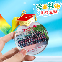 Graduation gift kindergarten souvenirs to primary school students gift big class custom photos female students creative children