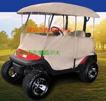 Golf car 2-seater car rain curtain clubcar accessories rain cloth Golf car transparent PVC oxford cloth