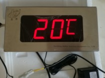 Whirlpool Pool Thermometer Stainless Steel Thermometer Sauna Room Sweat Steam Room Pool Temperature Gauge LED Temperature meter 12v