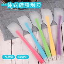 One-piece translucent spatula Large silicone spatula for cake baking cream spatula Rubber spatula stirring