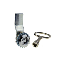 Electric cabinet lock information cabinet meter cabinet cylindrical lock triangle key lock cabinet door lock turning tongue lock cabinet lock