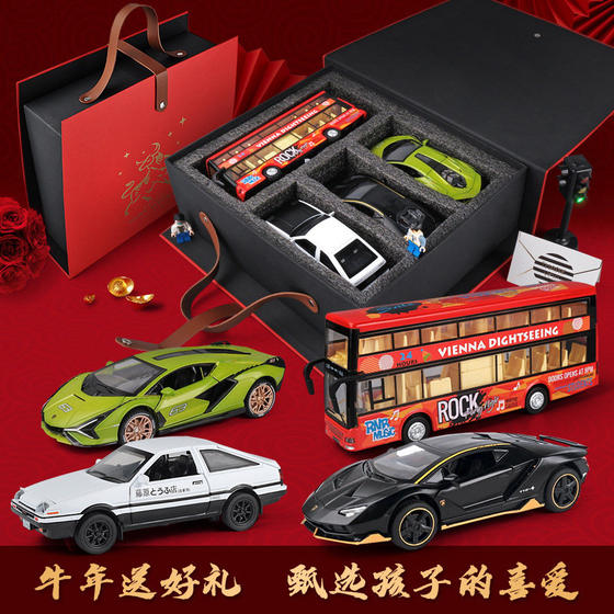 Police car toy boy ambulance children alloy toy car suit small car model simulation fire truck big Police car toy boy ambulance children alloy toy car suit small car model simulation fire truck big