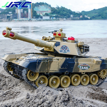 Large Number Remote Control Tank Charging Crawler Child Parenting to Chariot Game Boy Cross-country Toy Car Model Gift