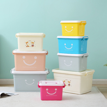 Plastic storage box Large medium and small clearance toys with portable finishing box storage box Dormitory student storage box