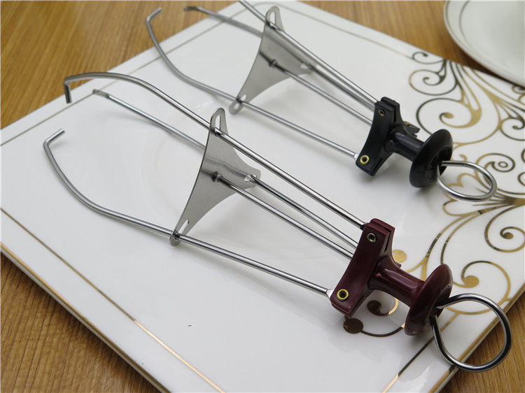 创意不锈钢蒸碟夹三角取碗夹三爪提碗防烫取碗器取盘夹子厨房帮手