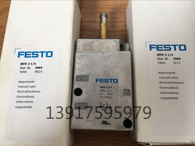 ປ່ຽງ solenoid Festo FESTO MFH-3-1/49964MFH-5-1/462117802 ຈຸດ