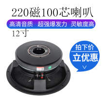 12 inch bass speaker high power 220 magnetic 100 core 600W professional speaker stage performance audio KTV dedicated