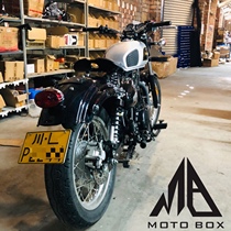 Empire 400 BJ400 retro modified short license plate holder license plate holder simple license plate frame non-destructive installation