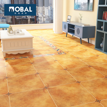 Ober tile antique brick American retro pastoral non-slip wear-resistant guest restaurant bedroom balcony all-ceramic floor tiles