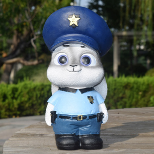 储蓄罐 疯狂动物城朱迪尼克儿童存钱罐 创意生日礼物 大号卡通储蓄罐